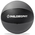thumbnail image 3 of Philosophy Gym Medicine Ball, 14 LB - Weighted Fitness Non-Slip Ball, 3 of 7
