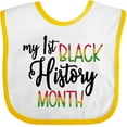 thumbnail image 3 of Inktastic My 1st Black History Month Boys or Girls Baby Bib, 3 of 4