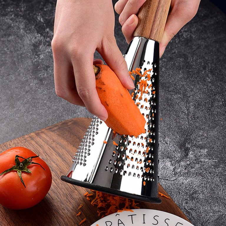 Ktinnead Rotary Cheese Grater Manual Cheese Grater with Handle 3