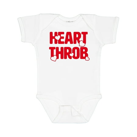 

Inktastic Heart Throb (red) Gift Baby Boy or Baby Girl Bodysuit