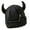 Black, variant on Troubled Safety Pin Plan Weave Hat Cold Unisex Earflap Hat For Outdoor Tasks Cold Weather Security