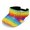 Rainbow Paint Drip, variant on Leopard Print Adjustable Sun Visor Hat, Polyester Fabric UV Protection Sun Visor Cap Lightweight Sports Visor Hat for Men