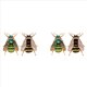 thumbnail image 1 of 4X Broches de Esmalte Insecto Animal Natural de Moda Pin de Aleación de Abeja Joyas Vintage para Mujer, Abeja, 1 of 7