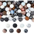 thumbnail image 4 of 1 bag 384pcs 8mm Stone Beads 8 styles Round Beads Strands Round Gemstone Loose Beads for DIY Crafts Jewelry Making, 4 of 6