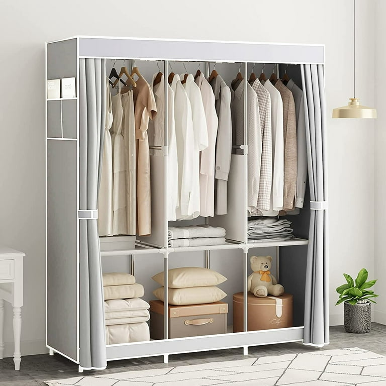 portable wardrobe closets furniture