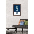 thumbnail image 2 of MLB Seattle Mariners - Logo 22 Wall Poster, 14.725" x 22.375" Framed, 2 of 5
