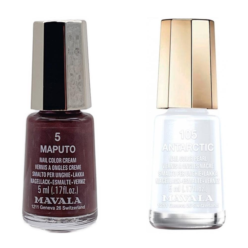 Mavala Mini Nagellack - Farbe 284 Purple Beach Long, Langanhaltender Color