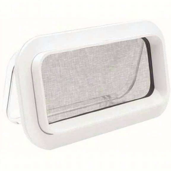 New Angled Spigot Opening Port beckson Marine Po714wc10 7" x 14" / Frame: 9-3/4" x 16-3/4" Cut Out 7-1/2" x 14-3/8"