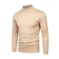 thumbnail image 3 of Mens Sweaters and Pullovers Crewneck Sweater Soft Casual Sweaters for Men Classic Pullover Sweaters with Ribbing Edge Winter Thermal Sweater, 3 of 4