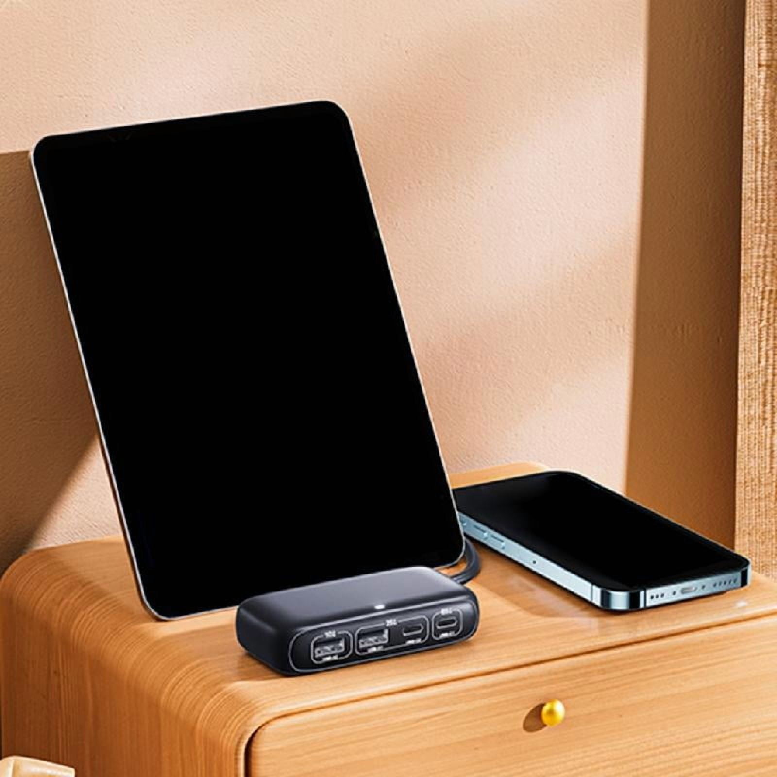 Compactly 65W Type C Hub USB C Power Data Splitter For Fast Charging On Travel