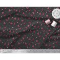 thumbnail image 3 of Soimoi Viscose Chiffon Fabric Notes,Guitar & Drumkits Musical Instrument Fabric Prints by Yard 42 Inch Wide, 3 of 3