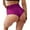 Purple, variant on Sherrylily Women High Waist Yoga Shorts Gym Booty Butt Lifting Sports Dance Hot Pants