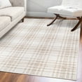 My Texas House Hampshire Plaid Reversible Indoor/ Outdoor Area Rug