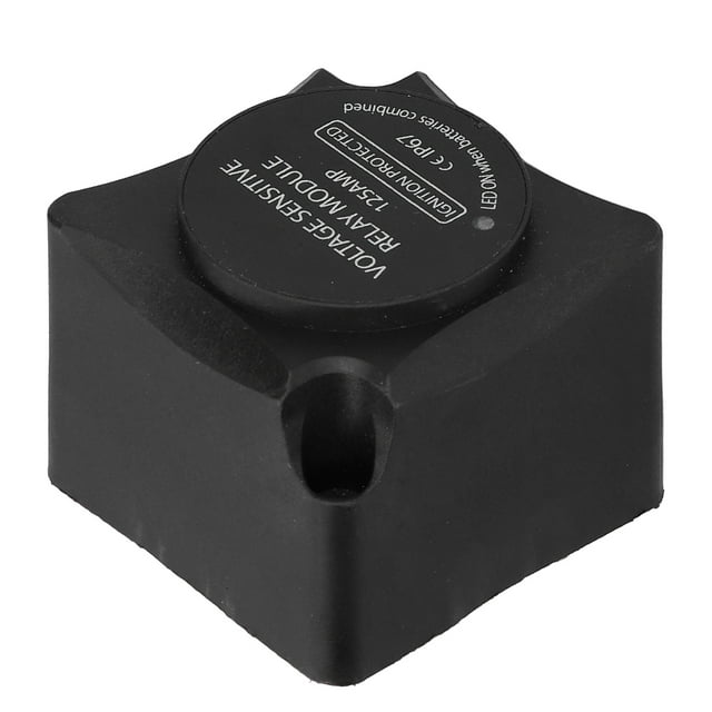 Aislador de batería de amperios, aislador de batería de 125 amperios Módulo VSR Aislador de batería Valor inmejorable
