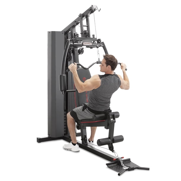 Marcy 200 lbs Stack Dual Function Home Gym MKM-81010 - Walmart