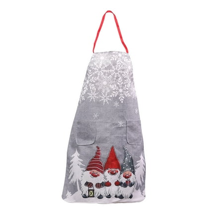 

Hesxuno Christmas Home Decoration Supplies Faceless Old Man Hemp Apron On Clearance