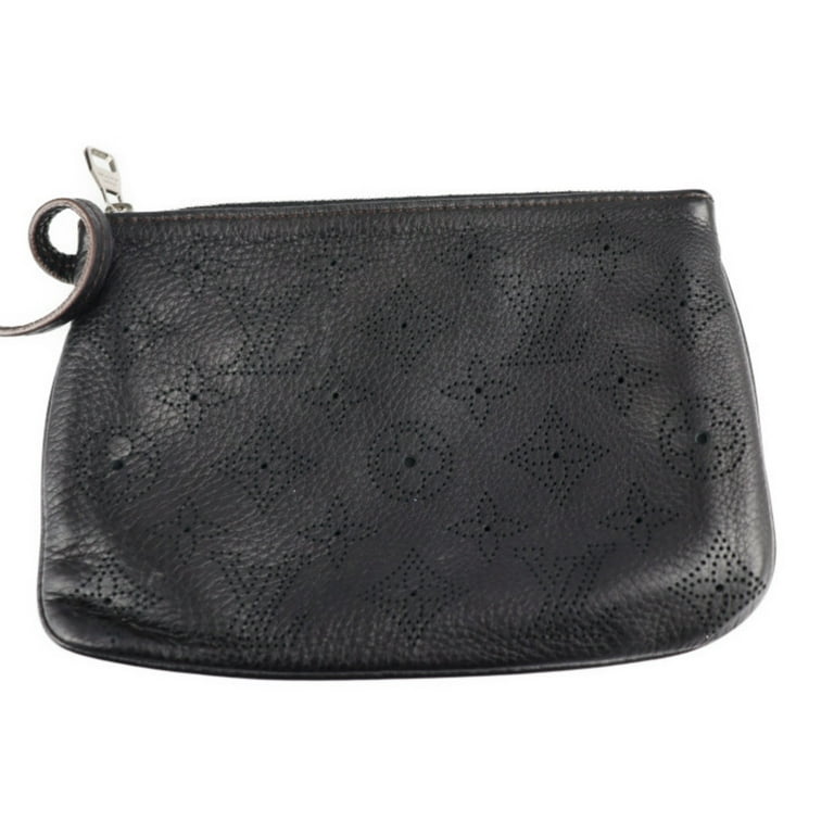 Louis Vuitton LV Monogram Mahina Selene PM - Black Shoulder Bags