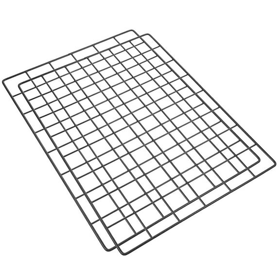 WEUVEB Wire Mesh for Photo Black 2Pcs 15.84X11.91X0.20in