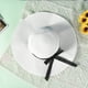 thumbnail image 4 of Txlixc Sombrero de paja de papel femenino, arco de ala ancha Txlixc moda, 4 of 9