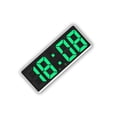 thumbnail image 1 of Wosthever Reloj digital LED Estilo simple Pantalla de fecha Reemplazo 5 Engranaje Función de repetición Control de sonido Alarmas Termómetro Decoración del hogar Tipo 5 Wosthever HA084277-05B, 1 of 6