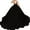 Black, variant on Tulle Flower Girl Dresses Wedding Floral Appliques Princess Pageant Birthday Party Ball Gown