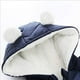 thumbnail image 4 of Traje de nieve con capucha para bebé, niño y niña, mono con cremallera y relleno, chaqueta acolchada infantil con guantes de 3 a 24 meses Adepaton CJWUS-5880, 4 of 7