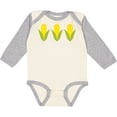 thumbnail image 3 of Inktastic Corn Lover Boys or Girls Long Sleeve Baby Bodysuit, 3 of 5