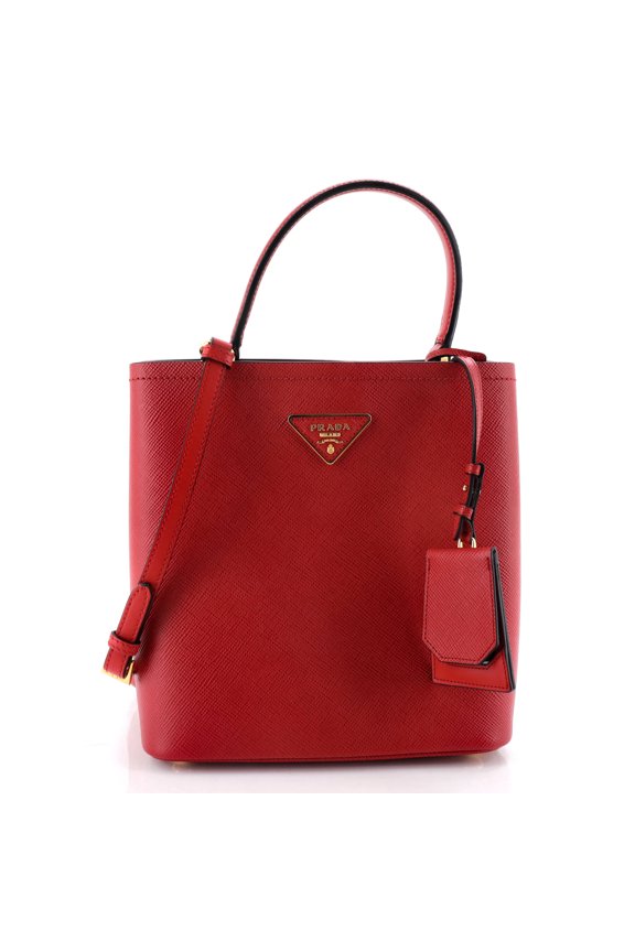 Pre-Owned Panier Bucket Bag Saffiano Leather Medium By Rebag