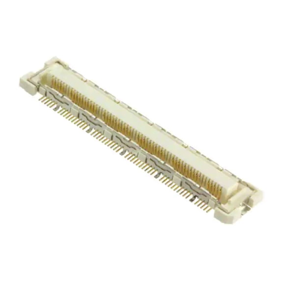 FX10A-100S/10-SV(71) Connector Receptacle 100 Position Center Strip Contacts Surface Mount Gold :RoHS