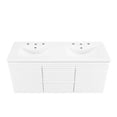 thumbnail image 6 of Modway Render 48" MDF and Particleboard Wall-Mount Bathroom Vanity in White, 6 of 8