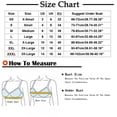 thumbnail image 3 of Women's Sports Bras Bralette Plus Size Vest Crop Wireless Lingerie Sexy Underwear Camisole Cute Bra Bras for Women No Underwire Beige L, 3 of 5