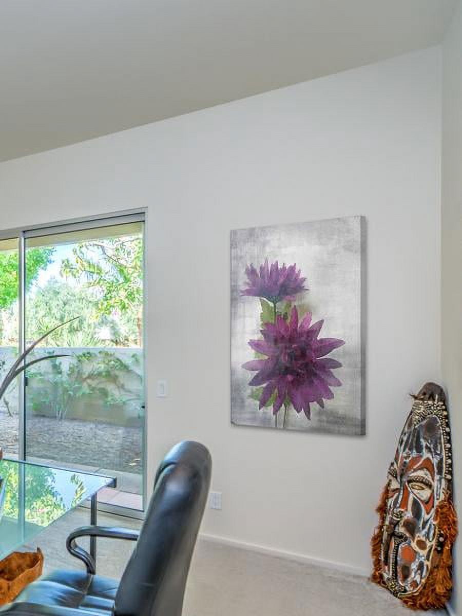 "Watercolor Garden 5" Painting Print on Wrapped Canvas