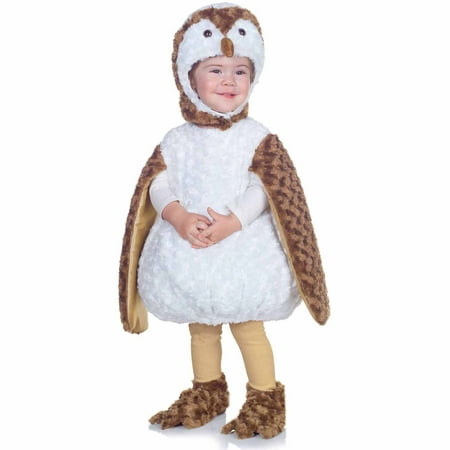 White Barn Owl Toddler Halloween Costume