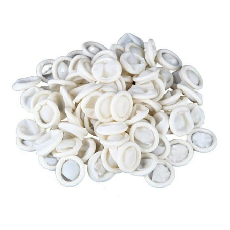 

100pc Finger Cots Nail Art Latex Fingertips Protective Small Rubber Gloves