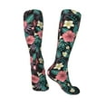 thumbnail image 4 of Balery Green Tropical Leaves Fun Novelty Socks Men'S Women'S Crew Socks Funny Crazy Novelty Socks Quirky And Cool Socks, 4 of 9