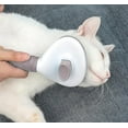 thumbnail image 3 of Dog & Cat Brush, Soft Self Cleaning Slicker Brush, Skin-Friendly Upgraded Dog Brush for Shedding, Massaging, and Grooming – Perfect for Long & Short Coats (Gray), 3 of 5
