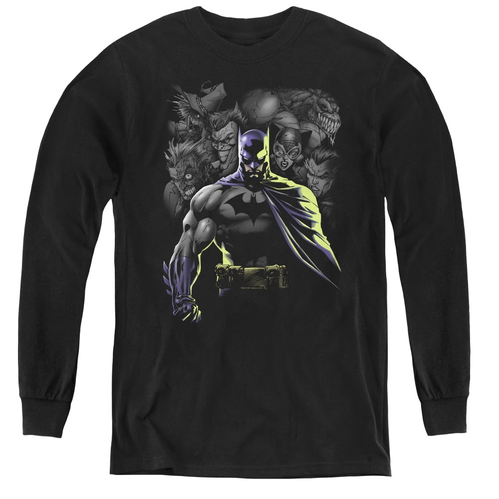 Trevco - Batman - Villains Unleashed - Youth Long Sleeve Shirt - Small ...