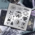 thumbnail image 4 of 1pc Magic Theme Stainless Steel Stencil Template Square Metal Stencil for DIY Scrapbooking Photo Album, 4 of 9