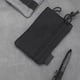 thumbnail image 5 of Mini billetera, organizador de bolígrafos y llaves, estuche para tarjetas, cuchillo, herramienta, linterna, paquete de almacenamiento para hombres, negro, 5 of 12