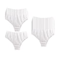 thumbnail image 2 of 30x calzoncillos no tejidos, cintura elástica ajustable, portátil, práctico, cómodo, transpirable, ropa interior desechable, bragas para SPA, salón, Blanco Baoblaze ropa interior bragas, 2 of 8