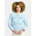 thumbnail image 3 of Time and Tru Women's Quilted Cotton Jacket, Sizes XS-XXXL, 3 of 7
