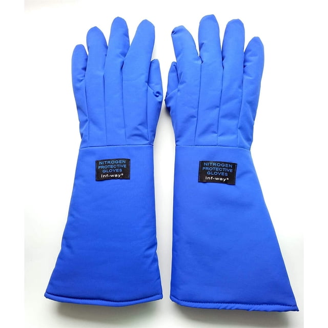 Guantes criogénicos In-Fay LN2 de nitrógeno líquido a baja temperatura