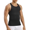 thumbnail image 3 of Nmnitkp Mens Tank Top Compression Tank Tops, Slimming Tummy Control Shapewear, Breathable Sleeveless Undershirt for Workout, Daily & Underwear Use Black,M, 3 of 3