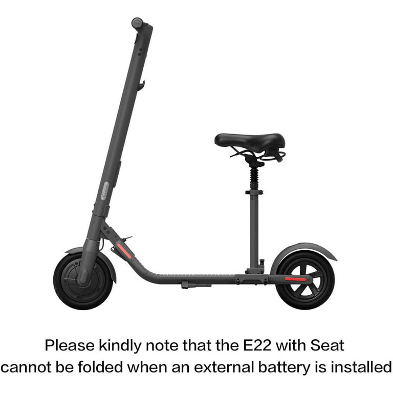 Ninebot Electric Kick Scooter E2/E2 Plus/ES1L, Power by 250W & 300W Motor,  12.4-15.5 Mi & 12.4-15.5 MPH, 8.1-Inch Inner Hollow Tires, Cruise Control 