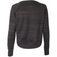 thumbnail image 2 of Ladies Striped Poly Fleece Hi-JA8663, 2 of 3