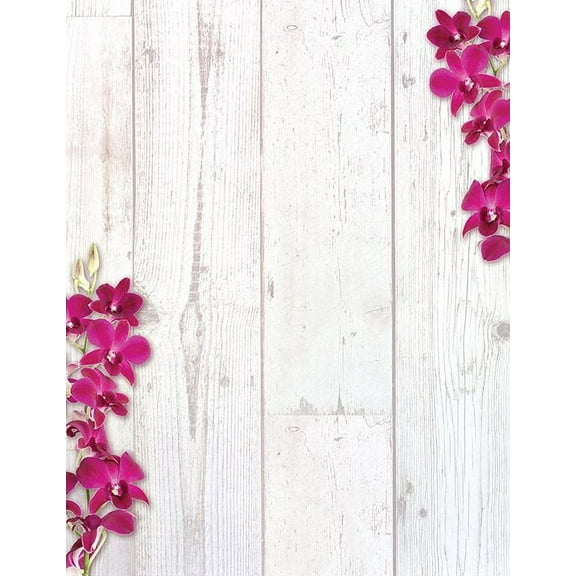 Great Papers! Elegant Orchid Letterhead, for Invitations, Announcements and Personal Messages, Printer Friendly 8.5" x 11", 50 Pack