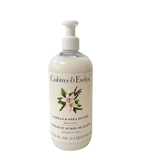 Crabtree & Evelyn Vanilla & Shea Butter Body Lotion 16.9 fl oz