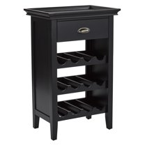 INSPIRED by Bassett Portofino Wine Cabinet in Vintage Wine Finish