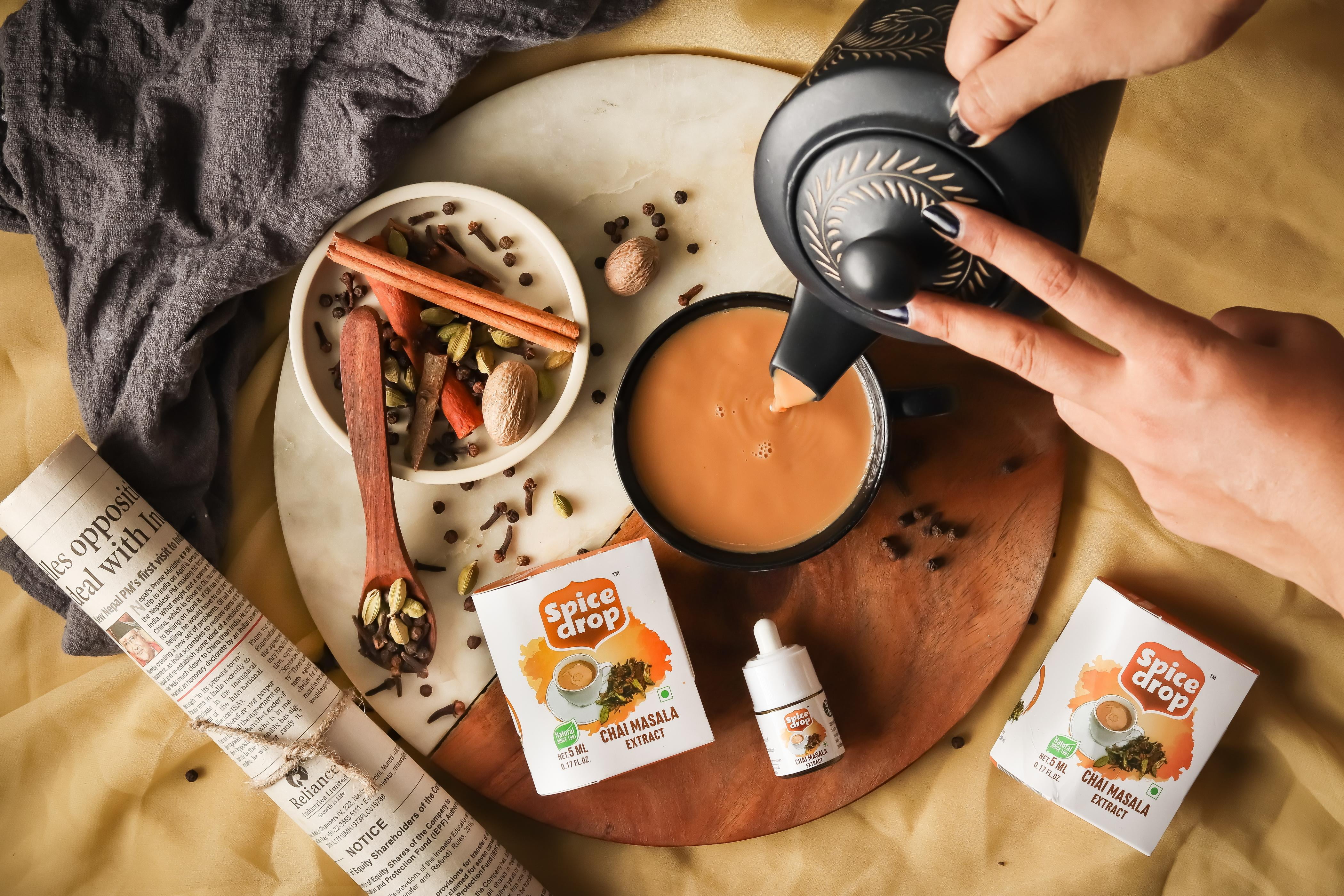 Spice Drop Chai Masala Liquid Spice, 0.17 fl oz