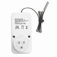 thumbnail image 3 of Digital Temperature Controller Socket Outlet Thermostat with Timer-Sensor Probe Heating Cooling Switch Backlight US Plug, 3 of 6